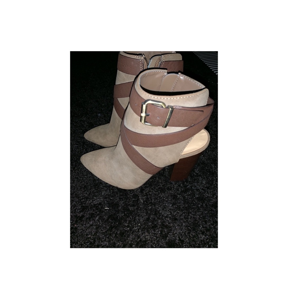 Tan Booties
